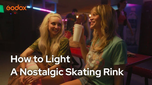 Nostalgic Skate Rink Lighting with Godox KNOWLED LEDs