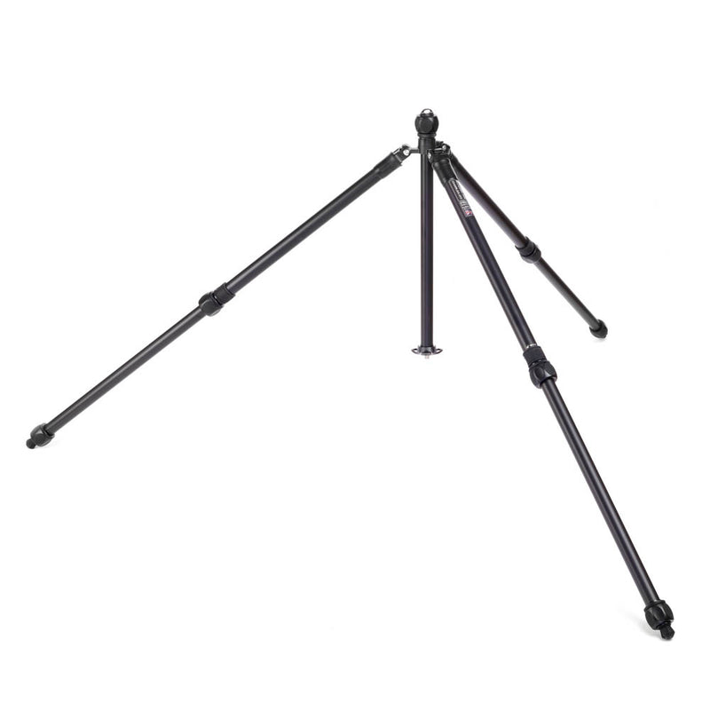 Charles 2.0 Magnesium Alloy Tripod System Fully Extended Legs with Reversed Central Column