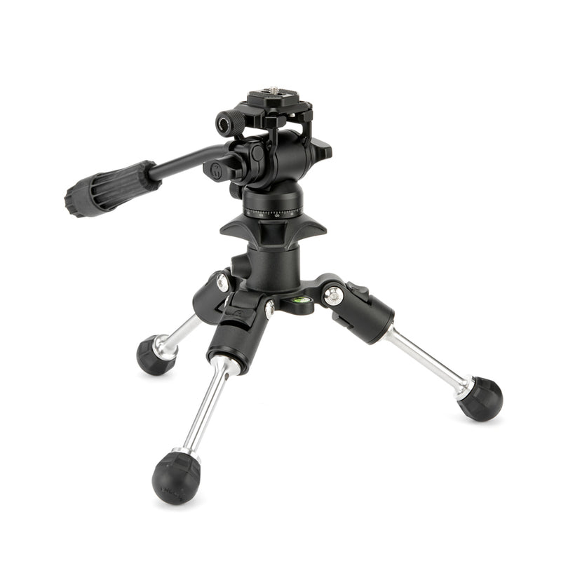 Punks Corey 2.0 Video Tripod Kit with AirHed Trinity Head attached to Feet