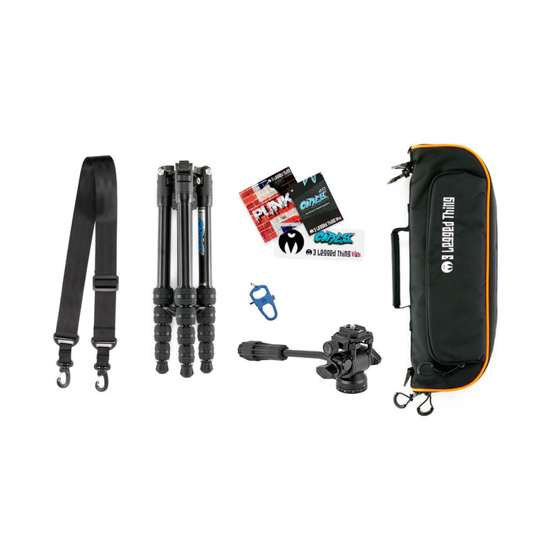 Punks Corey 2.0 Video Tripod Kit with AirHed Trinity Box Content