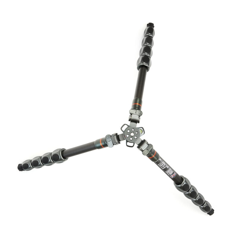 LEO 2.0 Carbon Fibre Tripod System Top-Down View