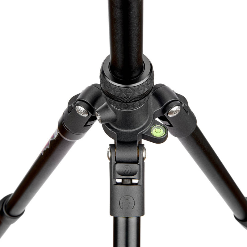 Punks Patti 2.0 Flip Lock Tripod with AirHed Mini Built-in Bubble Level