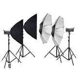 SK400II-V Flash Four Head Lighting Monolight Strobe Kit