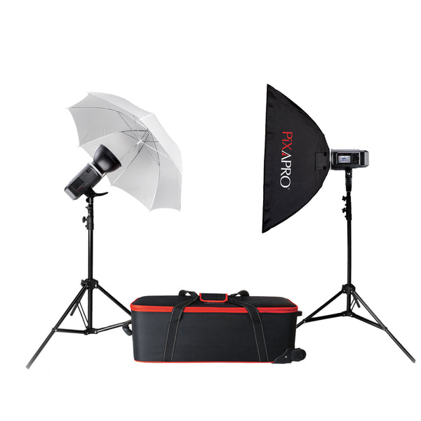 CITI600 Manual Battery Powered Twin Flash Kit (GODOX AD600BM)