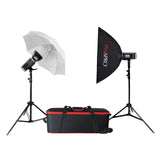 CITI600 TTL Battery Powered Twin Studio Flash Kit (GODOX AD600B)