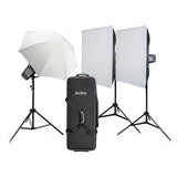 AD600PRO Integrated Studio Flash Three Head Kit