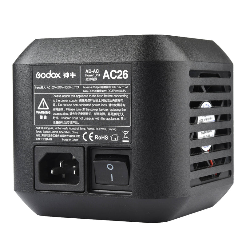 Godox AC26 Mains Power Adapter