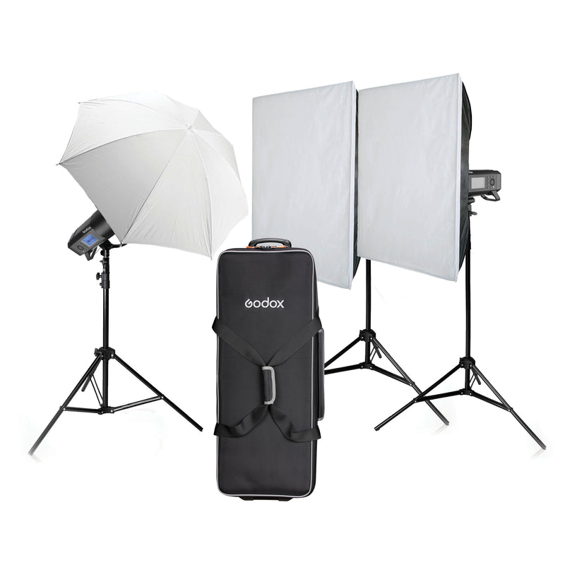 Godox AD400PRO Colour Accurate Three Studio Flash Kit