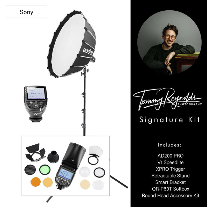 AD200Pro Small Handheld Flashlight Wedding Photography Kit for Sony Cameras