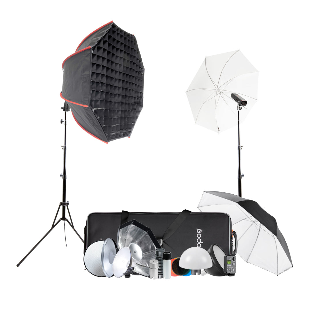 AD200PRO Complete Student Studio Flash Lighting Kit