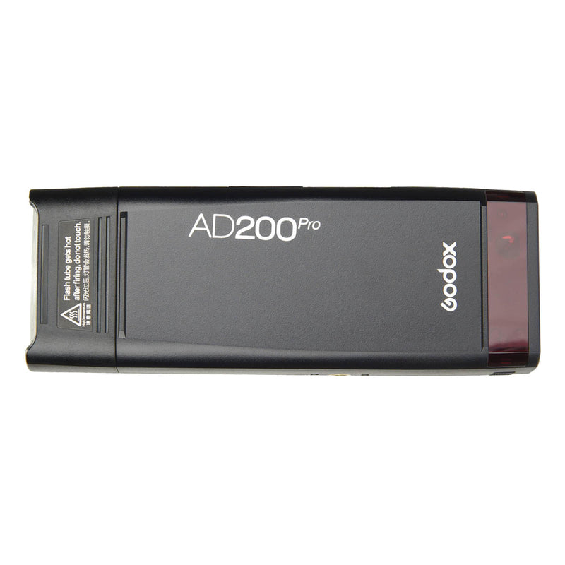 Godox AD200Pro 200Ws Portable Battery Powered Pocket Flash Side View