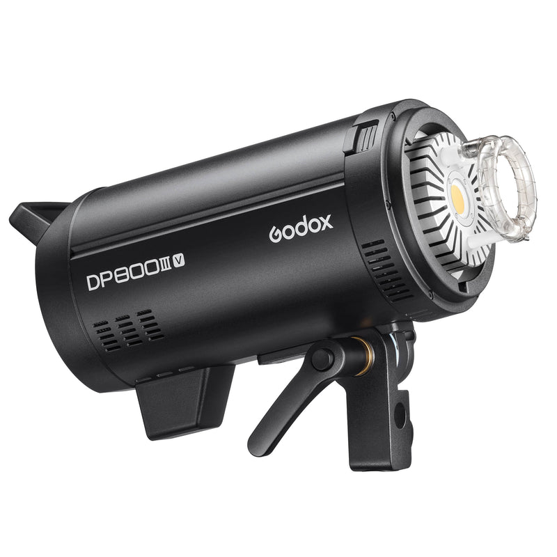 DP800IIIV 800Ws Professional Studio Monolight Flash 30W LED Modelling Lamp