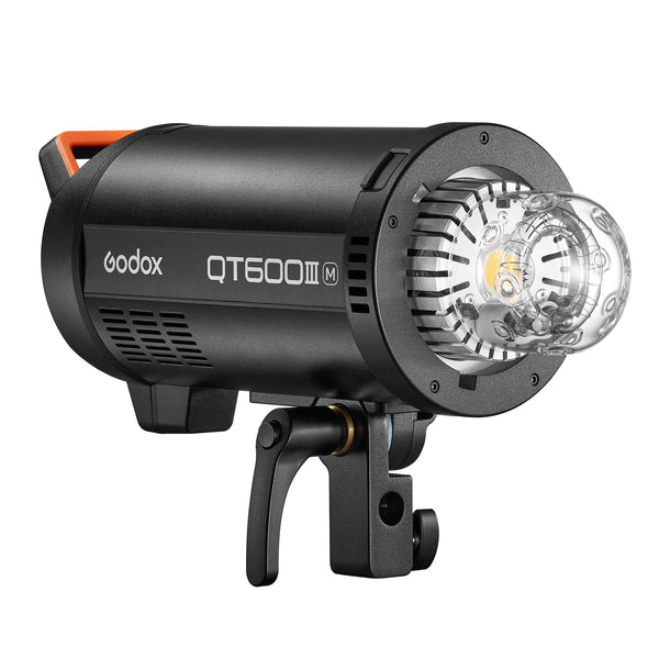 Godox QT600III 600W High-Speed Studio Flash Head with LED Modelling Lamp