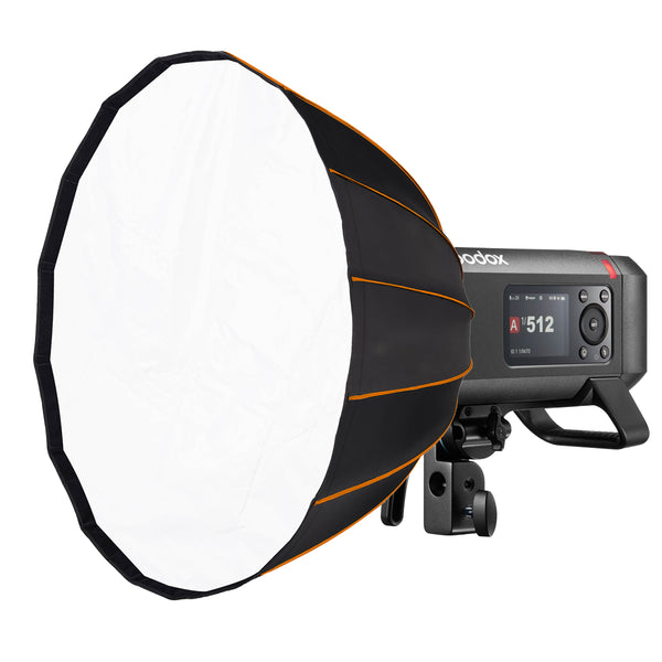 AD600PROII Battery Flash with QR-P120 Parabolic Softbox