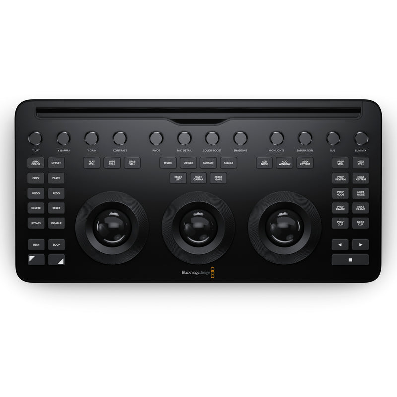 Blackmagic Design DaVinci Resolve Micro Colour Panel Top View