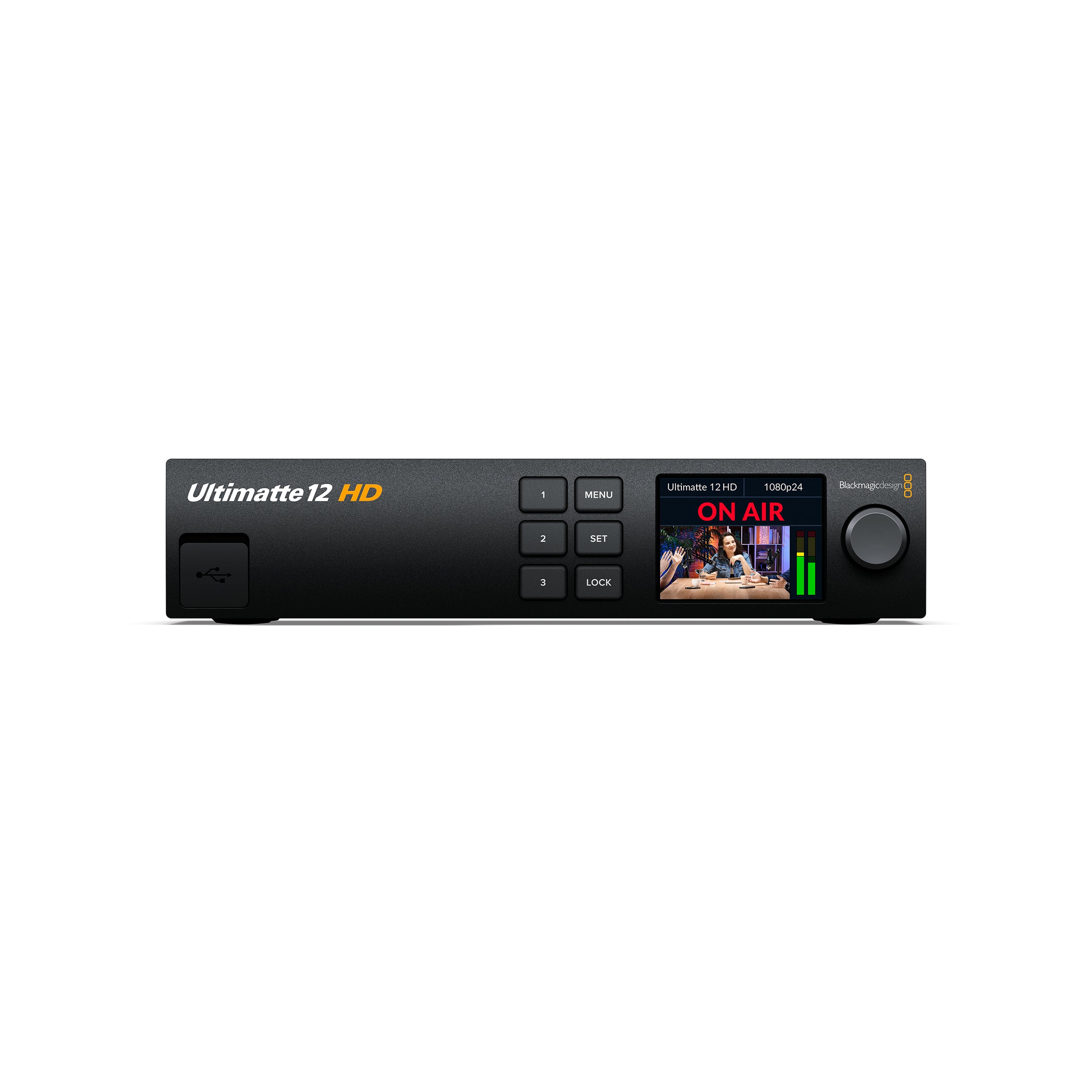 Blackmagic Design ULTIMATTE 12 HD Advanced Real Time Compositing Processor Front View