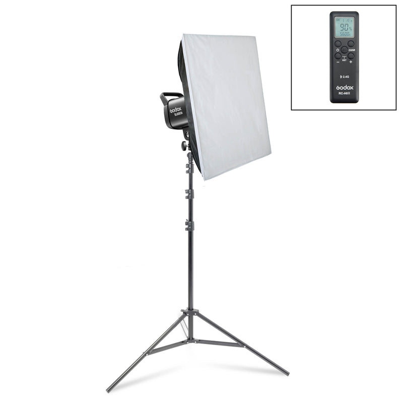 SL60IIBi Portable & Battery-Operated Bi-Color LED Video Light Kit