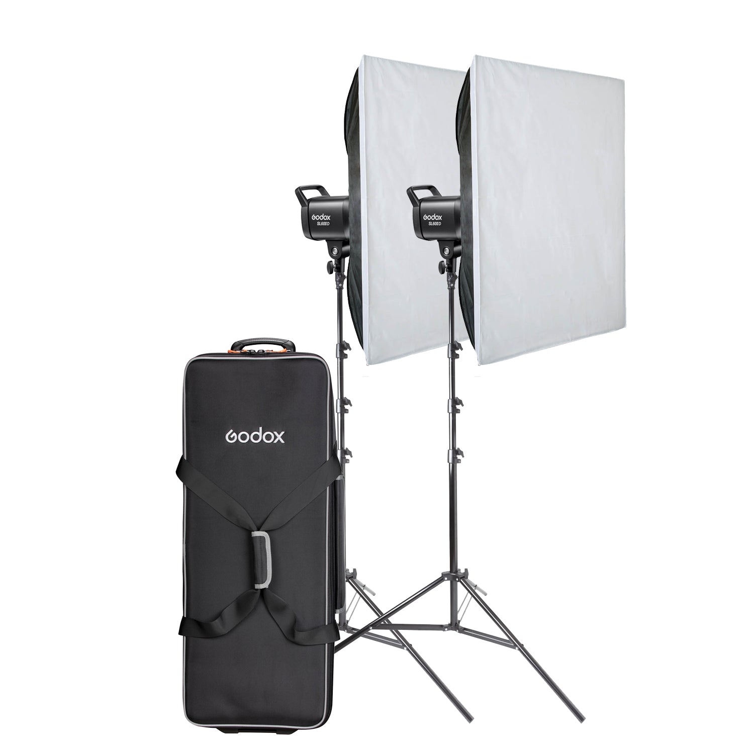 Godox SL60IID Twin Softbox LED Lighting Kit