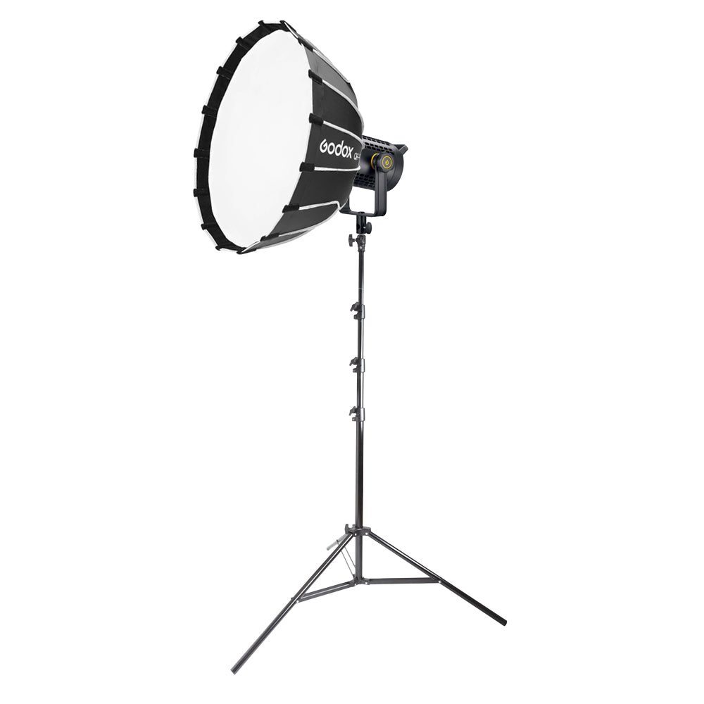 UL-60 Silent LED Video Light with QR-P60T Softbox & Stand