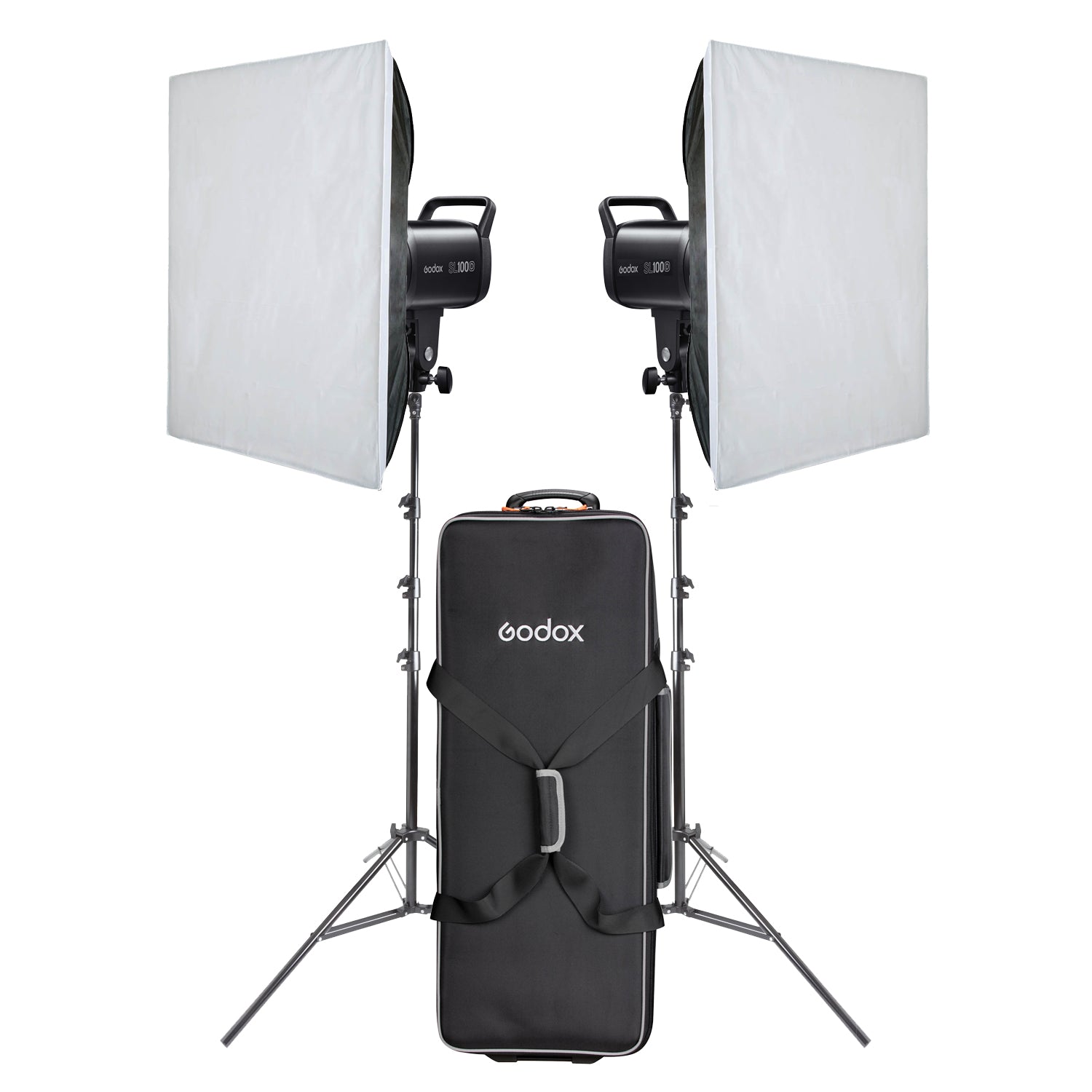 Godox SL100D Twin Softbox LED Lighting Kit