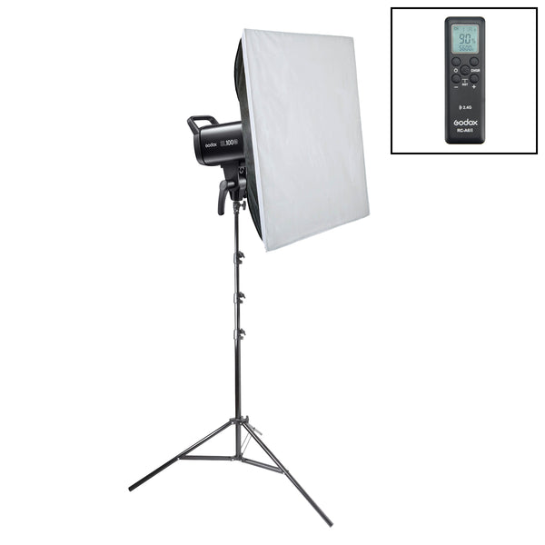 Godox SL100Bi Single Softbox LED Lighting Kit