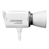 GODOX LITEMONS LA300Bi Variable Colour Temperature Bi-Colour COB LED Studio Light Side View