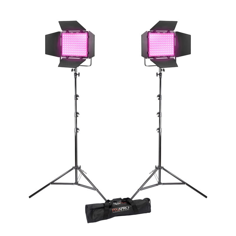 Godox Litemons LP400R RGB LED Continuous Lighting Panel Twin Kit