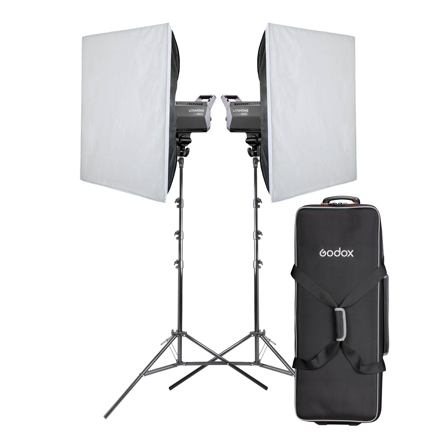 Godox LA150BI Twin Softbox Kit (LA150BI-K2)