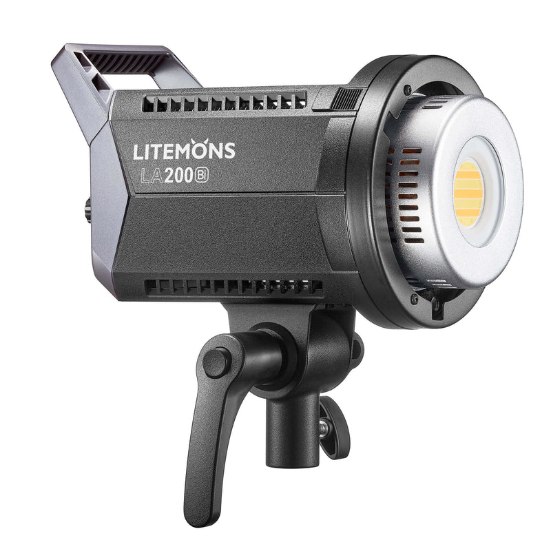 Godox
Litemons LA200Bi 230W Bi-Colour Ultra-Compact COB LED Video Light Side View