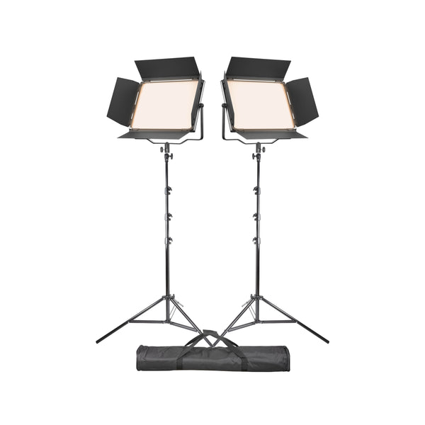 Godox P120BI K1 Bi-Colour LED Light Panel Twin Kit