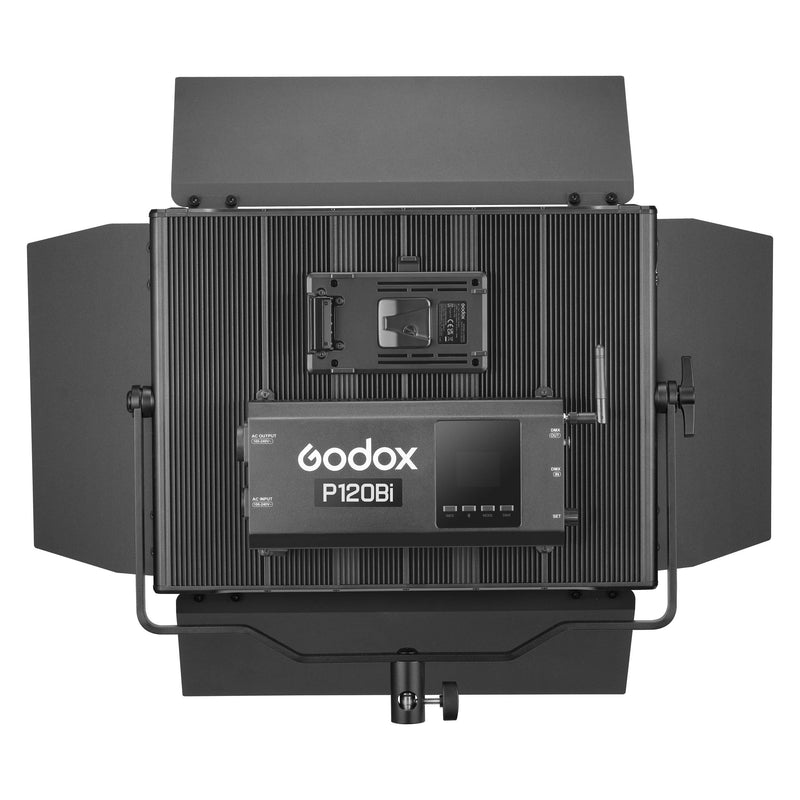 GODOX P120BI K1 Variable Colour Temperature Bi-Colour LED Studio Light Panel Rear View