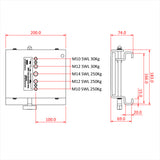 T28875 Heavy Duty Marquee Clamp Diagram