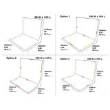 Easiframe Extension Kit Size Options