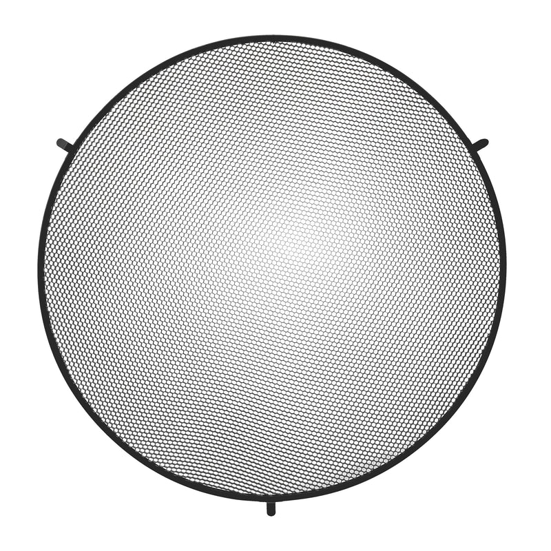 BDR-W55 Pro 55cm Professional White Beauty Dish with Honeycomb Grid