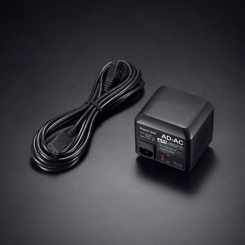 AD-AC Mains Power Adapter For Godox AD600BMII, PiXAPRO CITI600TTL, and CITI600 Manual