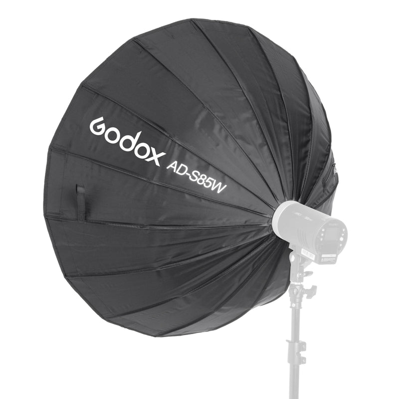 Godox AD-S85W Godox-Fitting Softbox Three-Quarter Back View