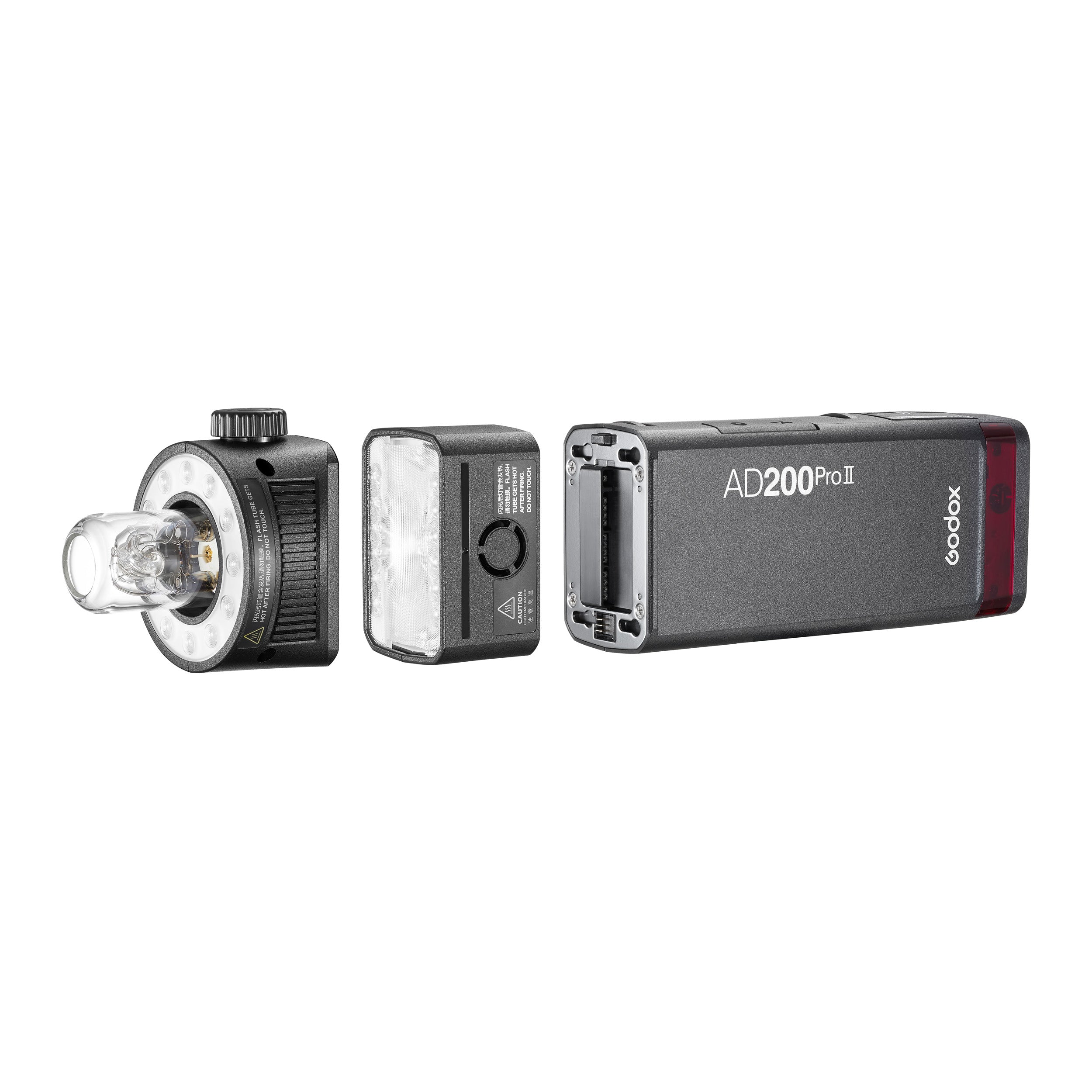 AD200Pro II Brightest Pocket LED Flashlight with Strip Softbox Kit