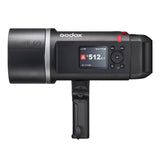 GODOX AD600BMII Manual Battery Flash Side View with Display Screen