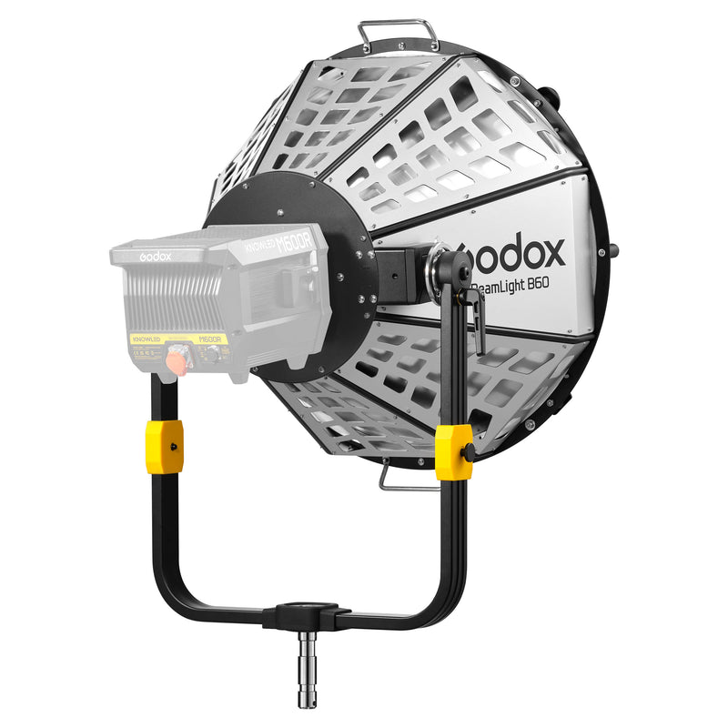 Godox BeamLight B90 S-Type Parallel Beam Reflector (Three Quarter Back View)