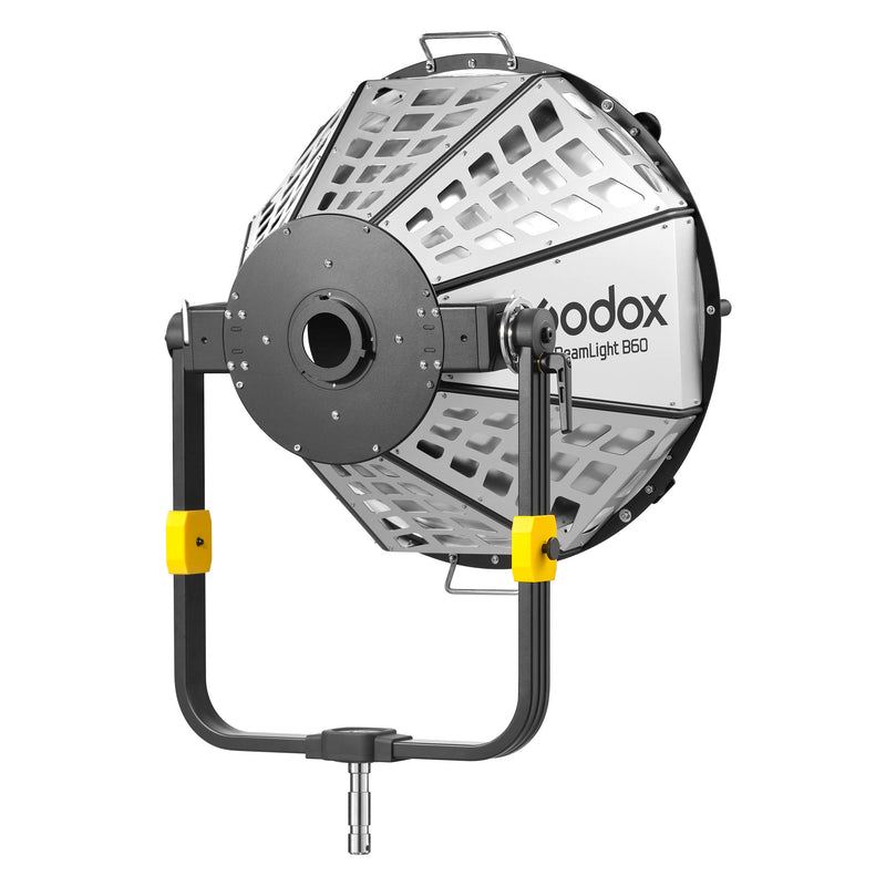 Godox BeamLight B90 S-Type Parallel Beam Reflector (Three-Quarter Back View Showing S-Type Bayonet)