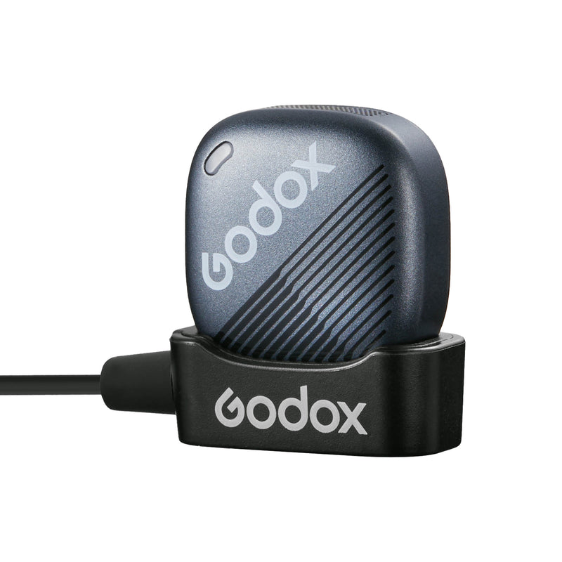 Godox CUBE-C Wireless Microphone Kit 1 Transmitter in the Charger