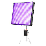 KNOWLED F800R-K2 4'x4' IP54 Rated Flexible RGB Cine LED Mat Panel Air Softbox Kit