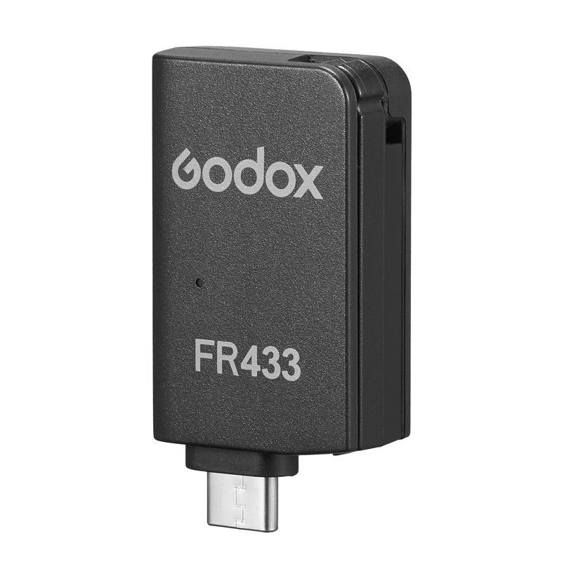 Godox FR433 433MHz Flash Receiver with antenna down