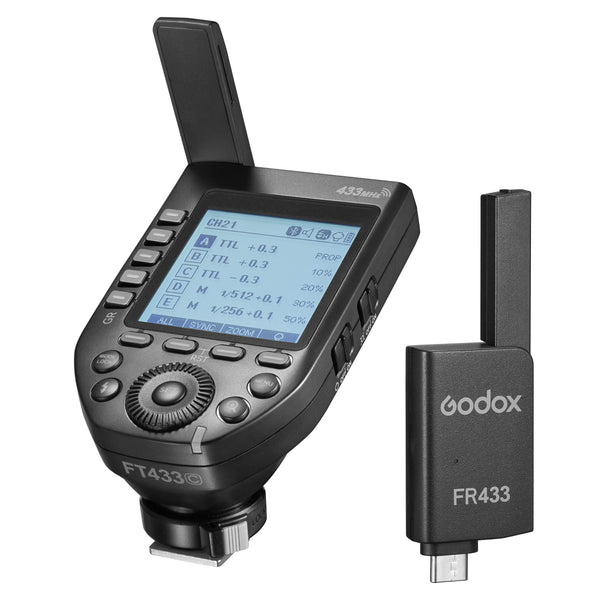 GODOX FT433 TRIGGER AND FR433 RECEIVER