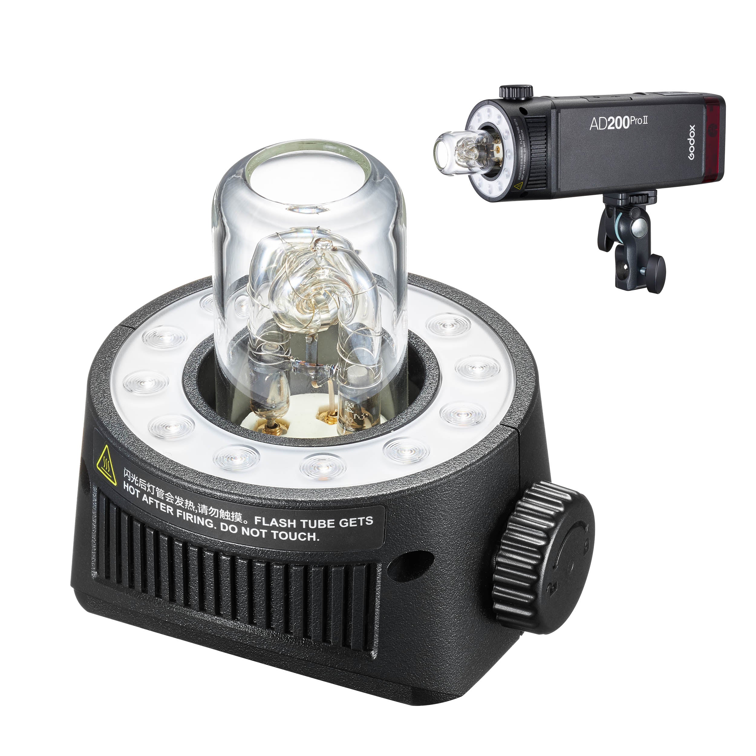 Godox H200JII Replacement Bare-Bulb Flash head for the AD200Pro II