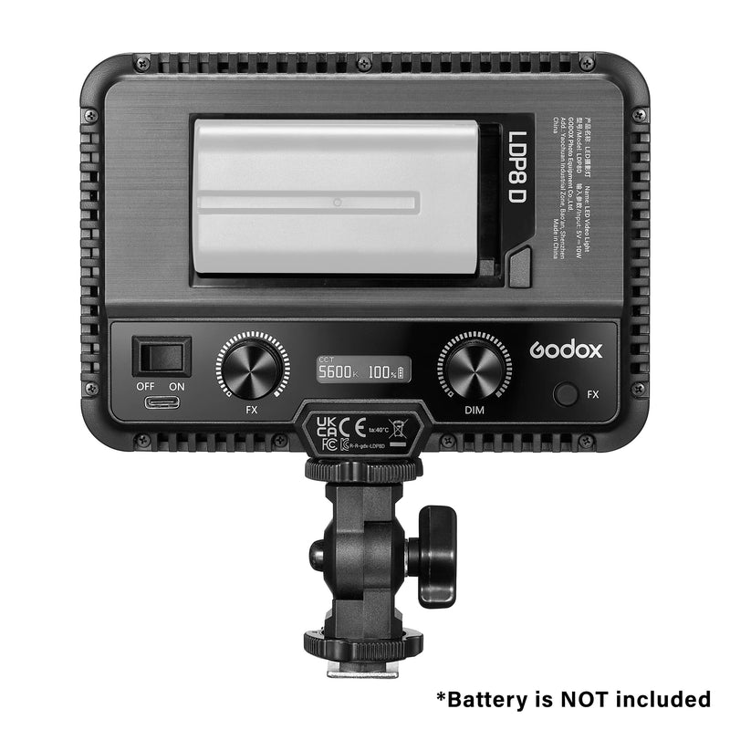 Godox LDP8Bi Bi-Colour On-Camera LED Light (SPECIAL ORDER)