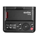 Godox MF12 Single Mini Macro  Photography Flash (Top View)