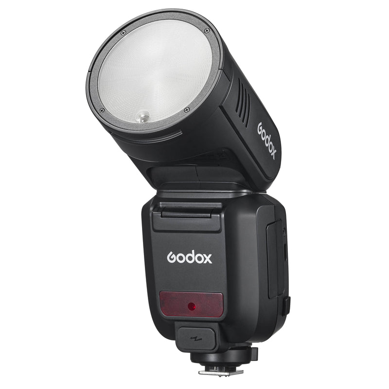 Godox V100 100Ws Round-head Speedlite Flash Without SU-1 Flash attached