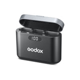 Godox WEC Wireless Mic System Charging Case Open