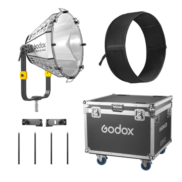 Godox BeamLight MAX60 - Godox G-Mount Parallel Beam Reflector Box Content